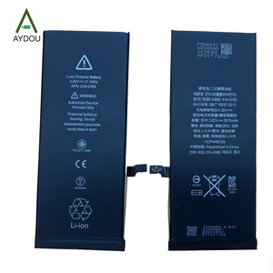 AYDOU <span class=keywords><strong>para</strong></span> <span class=keywords><strong>6</strong></span> <span class=keywords><strong>Plus</strong></span>, Batería <span class=keywords><strong>Externa</strong></span> Recargable de Polímero de Litio de 3000 mAh <span class=keywords><strong>para</strong></span> Teléfono Celular 6p (Negro) - Product Image 3