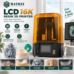 Imprimante 3D LCD 16K ultra haute résolution pour figurines miniatures, objets de collection et modélisme, résines photopolymères, résine pour imprimante 3D - Product Image 1