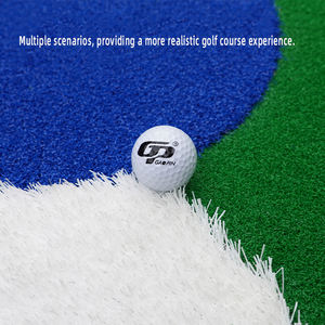 <span class=keywords><strong>Mini</strong></span> green de <span class=keywords><strong>golf</strong></span> pour la maison, intérieur/extérieur, gazon simulé, base en caoutchouc antidérapante, forme personnalisée, tapis de pratique de <span class=keywords><strong>jeu</strong></span>, verre/nylon/EVA - Product Image 4