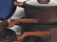 Ensemble de 20 ustensiles de cuisine essentiels en aluminium, revêtement antiadhésif granit, casseroles et poêles, fabrication chinoise, outils ménagers pour toutes les repas