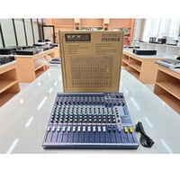 Système de sonorisation professionnel avec mixeur audio métallique EFX Series 8/12/16 canaux, impédance 4 ohms et 220V