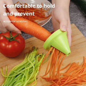 Accesorios de Cocina, Triturador Cónico en Espiral, Antioxidante, Anticorrosivo, Triturador Giratorio, Rebanador de Verduras de Plástico, Cortador de Patatas - Product Image 3