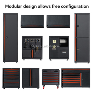 Sistema di Armadi Modulari Rockshell per Postazione di <span class=keywords><strong>Lavoro</strong></span> Organizzata Combinazione di Grandi Armadi da Garage e <span class=keywords><strong>Banco</strong></span> da <span class=keywords><strong>Lavoro</strong></span> per Officina - Product Image 3