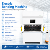 Prensa Plegadora Eléctrica de Precisión de Doble Servo 40T1000mm para Fabricación de Plegado de Chapa Metálica de 4.9mm, Suministro al por Mayor