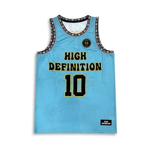 Moda malla baloncesto Jersey Retro parche bordado baloncesto Top - Product Image 2