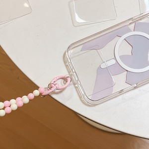 Cordon de <span class=keywords><strong>téléphone</strong></span> portable en perles ou chaîne, lanière <span class=keywords><strong>bandoulière</strong></span>, sangle de <span class=keywords><strong>téléphone</strong></span> papillon, cordons de suspension pour étui, accessoires de <span class=keywords><strong>téléphone</strong></span> portable charmants - Product Image 5