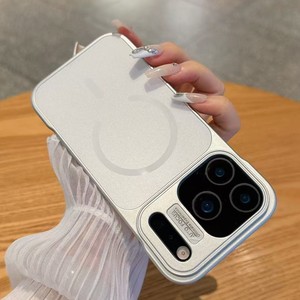 <span class=keywords><strong>Coque</strong></span> de protection originale pour <span class=keywords><strong>iPhone</strong></span> 17 Pro, compatible avec la charge magnétique sans fil, en verre dépoli, pour <span class=keywords><strong>iPhone</strong></span> 16 - Product Image 2