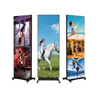 Écran LED de location IP65 étanche 8K HDR10+ Pleine couleur Ultra-mince Affichage en grille Écran miroir sur pied Taille personnalisée
