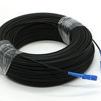 Câble de raccordement (patch cord) SC/APC/UPC, 1 à 4 fibres, câble de branchement FTTH, portée 10m-300m, OEM pour applications de communication