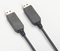 FTDI FT232RL USB-NMC-2.5M , USB vers UART Null Modem Câble USB A mâle vers A mâle 2.5M