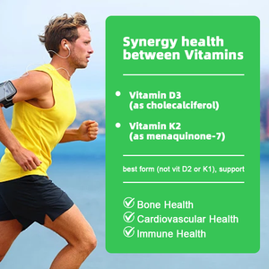 <span class=keywords><strong>วิตามิน</strong></span>เค2 พลัส ดี3 ความเข้มข้นสูง 500 มก. 240 แคปซูล ช่วยดูดซึมแคลเซียม ปรับสมดุลภูมิคุ้มกัน ลดความเหนื่อยล้า - Product Image 2