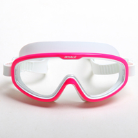 Lunettes de natation pour enfants, garçons et filles, avec grande monture, anti-buée, verres HD transparents, pour l'été et la piscine, vente en gros d'usine