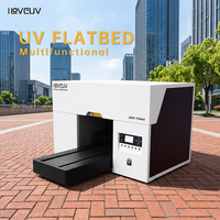 ILOVEUV A3 Desktop UV Flatbed Printer I3200HD dengan Perangkat UV DTF Baru Mudah Dioperasikan Kecil dan Elegan dengan Tinta UV