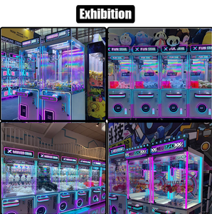 Xu hoạt động trò chơi búp bê Claw Máy kích thước trung bình trẻ em Đồ chơi thương mại Claw Crane bán hàng tự động Claw máy với hóa đơn chấp nhận - Product Image 4