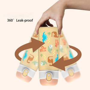 <b>Bottle</b> For Kid For School 16oz Wholesale <b>Bulk</b> Double Wall Vacuum <b>Water</b> Flask With Straw - Product Image 4