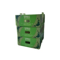 Nouvelle caisse en plastique PP Boîte multicouche durable Boîtes de rangement Bacs de style maille empilables creux