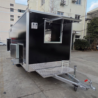 Camion de restauration mobile de qualité supérieure, cuisine complète, remorque de restauration rapide en fibre de verre et aluminium, meilleur prix pour les confiseries