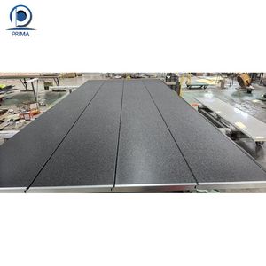 <span class=keywords><strong>Porte</strong></span> <span class=keywords><strong>de</strong></span> <span class=keywords><strong>garage</strong></span> sectionnelle en aluminium <span class=keywords><strong>de</strong></span> style moderne haut <span class=keywords><strong>de</strong></span> gamme Prima avec cadre <span class=keywords><strong>noir</strong></span> et verre trempé givré pour maison résidentielle - Product Image 4