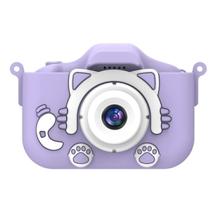 Cámara Infantil X5S Mini con Pantalla de 2', Lente Dual, 1080P, Diseño de Gato, Adorable Juguete, Cámara Digital para Selfies, Ideal como Regalo o Premio - Product Image 2