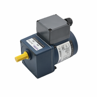 Moteurs à courant alternatif monophasés 110V 220V 25W 70mm Moteur à marche avant et arrière Moteur à engrenages réversible pour convoyeur