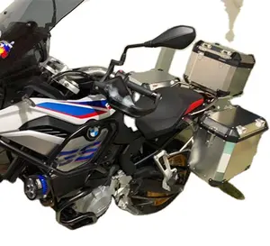 Sacoche rigide en aluminium 58L pour moto, boîte à bagages arrière pour BMW F850GS/750GS, Offre Spéciale
