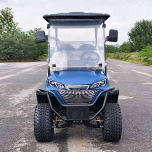 Carrito <span class=keywords><strong>de</strong></span> Golf Eléctrico Todoterreno 4+2, 6 Plazas, Batería <span class=keywords><strong>de</strong></span> Litio Hierro Fosfato, <span class=keywords><strong>Certificado</strong></span> CE, Personalizable, Cumple con las Normas Viales <span class=keywords><strong>de</strong></span> EE. UU. - Product Image 2