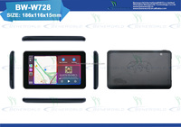 Pantalla Portátil HD de 7 Pulgadas con Carplay Inalámbrico, Apple Carplay, Android Auto, Reproductor Multimedia con Pantalla Táctil para Auto, GPS Integrado
