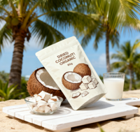 Personnalisation de la fermeture à glissière thermoscellable de qualité alimentaire Emballage alimentaire de fruits secs de noix de coco anti-odeur Pochette Doypack