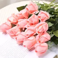 Flor artificial para se hidratar, rosas simulação de plantas de casamento decoração de casa floral planta verde