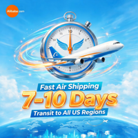 Expédition de colis mixtes e-commerce Chine-USA, petits articles consolidés, livraison porte-à-porte par avion