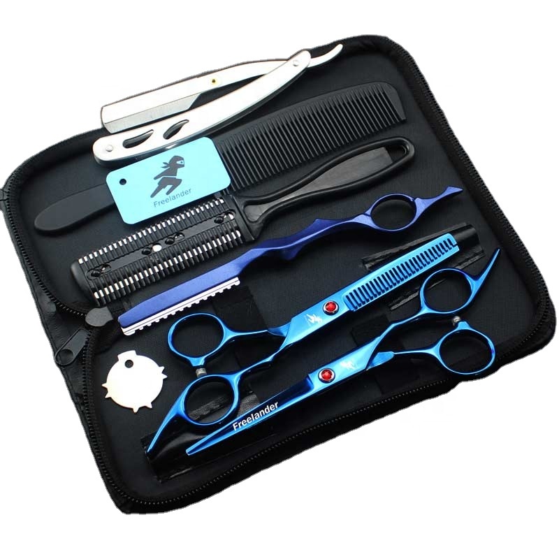 6,0 дюймов LCH01 нового модного дизайна, контактные линзы, красота Парикмахерская щетка для волос краска для волос набор ножниц