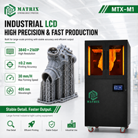 Imprimante 3D grand format LCD automatique de haute précision pour la fabrication de prototypes de bijoux, la fabrication dentaire de précision et l'industrie manufacturière