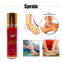 Huile de massage relaxante musculaire aux herbes asiatiques pour usage externe, apaise les muscles raides, soulage les douleurs, nourrit la peau, ingrédients végétaux 2
