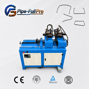 Máquina dobladora de tubos de doble cabezal, hidráulica, automática, para tubos redondos de 38-50 mm, de acero al carbono galvanizado, para sillas - Product Image 1