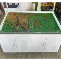 Modelos de Terreno y Formas de Relieve Realistas en 3D Personalizados, Modelos de Mapas por Satélite para Uso en Apartamentos, Creación Directa de Maquetas Arquitectónicas