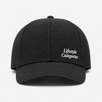 Casquette de baseball avec broderie 3D en relief personnalisée - Tissu en maille respirant imperméable, unisexe, réglable, chapeau de sport d'extérieur tendance