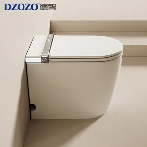 S006 yüksek kaliteli Toilette akıllı akıllı hepsi bir tuvalet koltuk köpük kapak otomatik açık ses kontrolü ile