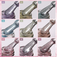 IMTITI Personnalisé Marque Privée 10ml Effet Paillettes Gel Pour Les Yeux De Chat Soak Off Water Light Magnétique UV Gel Paillettes Gel Pour Les Yeux De Chat Polonais