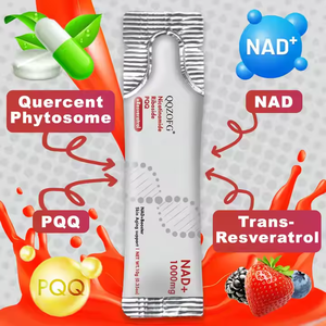 Vente en gros OEM NAD + 1000mg Nicotinamide Boisson Offre spéciale Complément alimentaire en fibres Impression d'étiquettes avec logo personnalisé Suppléments à base de plantes - Product Image 3