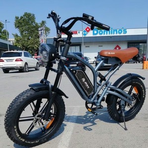 Vélo électrique tout-terrain X50 250W à pneus larges, 48V, 20 pouces, rapide, pour ville et montagne, en stock entrepôt UE/USA - Product Image 5