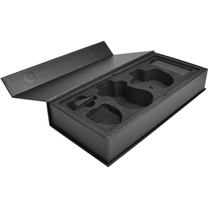Custom <b>Black</b> High-End Reusable Magnetic Electronics Gift <b>Box</b> for Smart Watch Camera Earphones & Speakers - Product Image 1