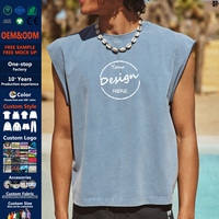 Camisetas Personalizadas con Bordado, Estampado Serigrafiado, de Lujo, de Corte Holgado y Oversize, Lavado Ácido, Estilo Vintage, Ajuste Musculoso, Manga Corta, 240 g/m²