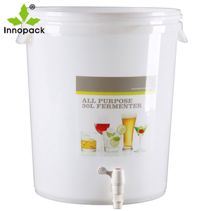 30 lít fermenter nước giải khát nhựa xô/thùng/trống/thùng với cống Van & airlocks - Product Image 4