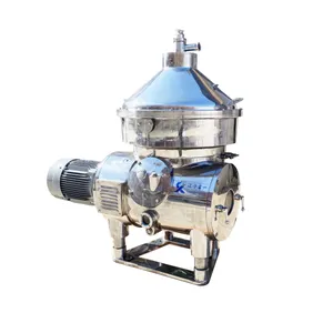 High speed disc centrifugal separator juice separation equipment