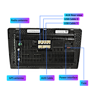 วิทยุติดรถยนต์ Topway TS18A Universal 2 din ขนาด 7 9 10 นิ้ว ระบบ Android หน้าจอ IPS ความละเอียด 1280*720 เครื่องเล่นสเตอริโอ GPS 8 Core เครื่องเล่น DVD ในรถยนต์ ความจุ 2/32G 4/64G 6/128G - Product Image 5