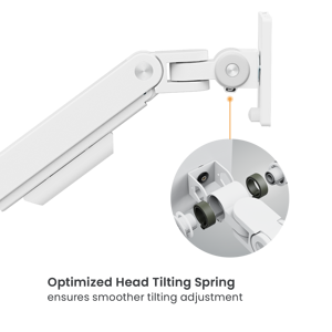 LDT81-C012UC ขาตั้งมอนิเตอร์หนัก49 ", แท่นวางแก๊สสปริง Vesa พร้อมพอร์ต <span class=keywords><strong>USB</strong></span> พอร์ต <span class=keywords><strong>USB</strong></span> C ความจุ20กก. - Product Image 2