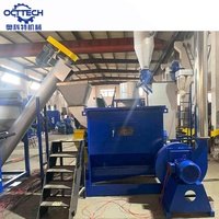 Déchets PVC PET Bouteille Plastique Recyclage Machines Coût 300-1000kgh