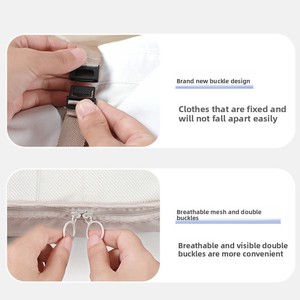 Popular para Amazon, bolsa <span class=keywords><strong>de</strong></span> almacenamiento <span class=keywords><strong>de</strong></span> ropa transfronteriza <span class=keywords><strong>de</strong></span> varios estilos, almacenamiento <span class=keywords><strong>de</strong></span> <span class=keywords><strong>viaje</strong></span> impermeable, conjunto <span class=keywords><strong>de</strong></span> nueve piezas con cremallera Seven Eight - Product Image 3