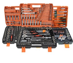 Jeu de clés <span class=keywords><strong>à</strong></span> cliquet SSS 46 pièces 1/4 pouce en acier au chrome-vanadium, outil manuel OEM pour <span class=keywords><strong>mécanicien</strong></span> automobile, kit d'outils avec mallette rigide pour la maison - Product Image 5