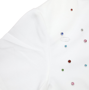 Wholesale Hotfix Rhinestones T-shirt Heavy <b>Weight</b> T Shirts <b>Blank</b> 220 250 280 GSM Oversized Men's T-shirts Heavyweight for Men - Product Image 5